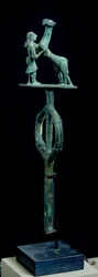 Guía de riendas de un carro, de Bogazkoy, Turquía, 4000-3000 a.C. (bronce)